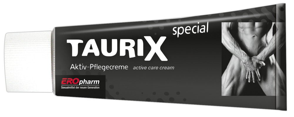 TauriX Extra Strong 40 ml Cremă de Îngrijire Intimă pentru Bărbați - imagine 2