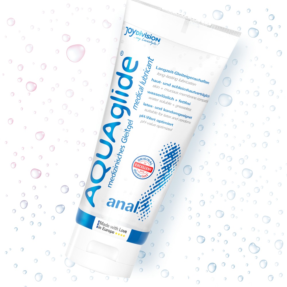 AQUAglide Anal 100 ml Lubrifiant Anal pe Bază de Apă cu pH Optimizat - imagine 2
