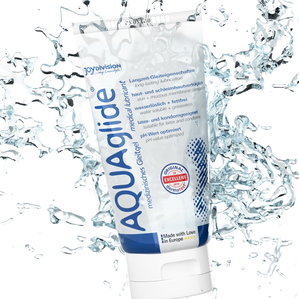 AQUAglide 50 ml Lubrifiant Vegan pe Bază de Apă cu pH Optimizat - imagine 2