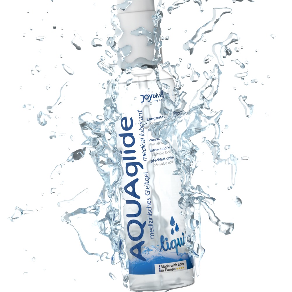 AQUAglide Liquid Lubrifiant Medical pe Bază de Apă 250 ml - imagine 2