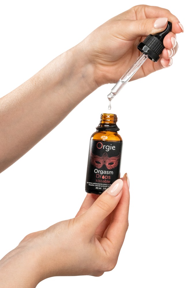 Orgasm Drops Kissable 30 ml Picături pentru Stimulare Clitoridiană - imagine 4