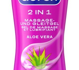 Durex Play Massage 200 ml Gel de Masaj și Lubrifiant cu Aloe Vera