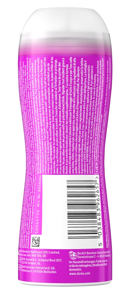 Durex Play Massage 200 ml Gel de Masaj și Lubrifiant cu Aloe Vera - imagine 2