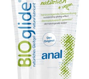 BIOglide Anal Lubrifiant Medical pe Bază de Apă, Vegan, 80 ml