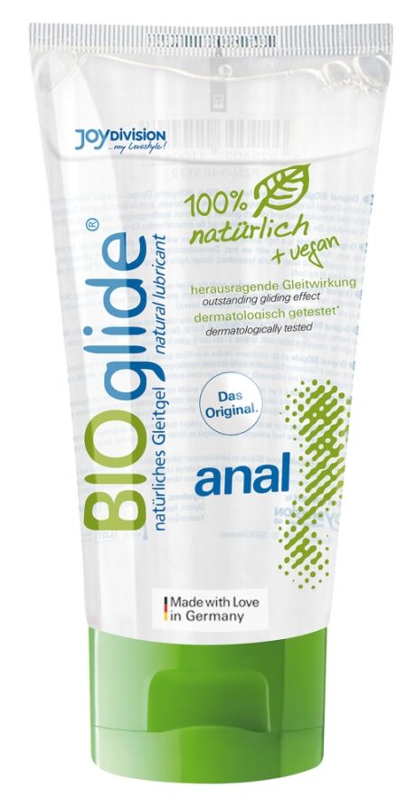 BIOglide Anal Lubrifiant Medical pe Bază de Apă, Vegan, 80 ml