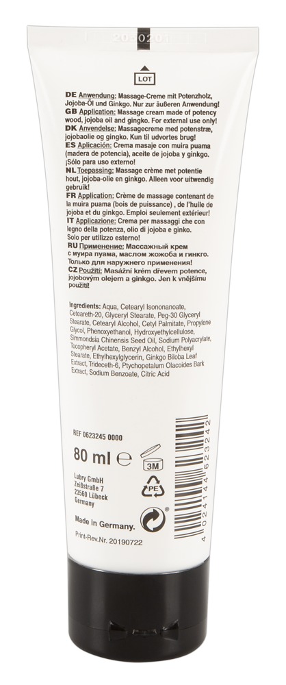 Stahlhart Penis Cremă pentru Masaj 80 ml - imagine 2