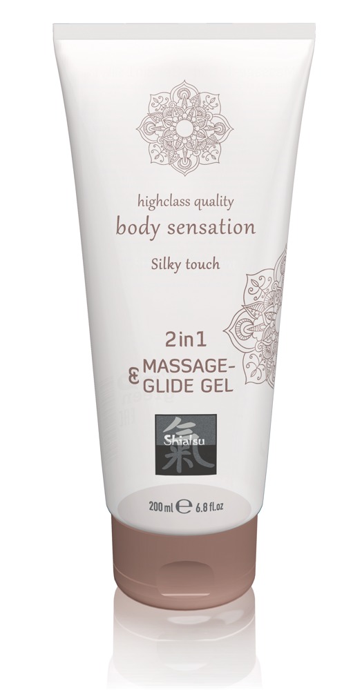 Gel 2in1 Silky Touch pentru Masaj și Lubrifiere 200 ml