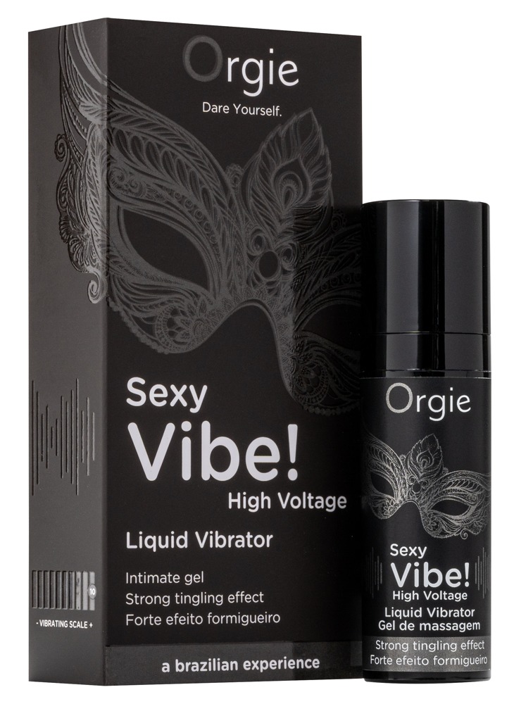 Sexy Vibe High Voltage Gel Stimulator pentru Cuplu 15 ml - imagine 3