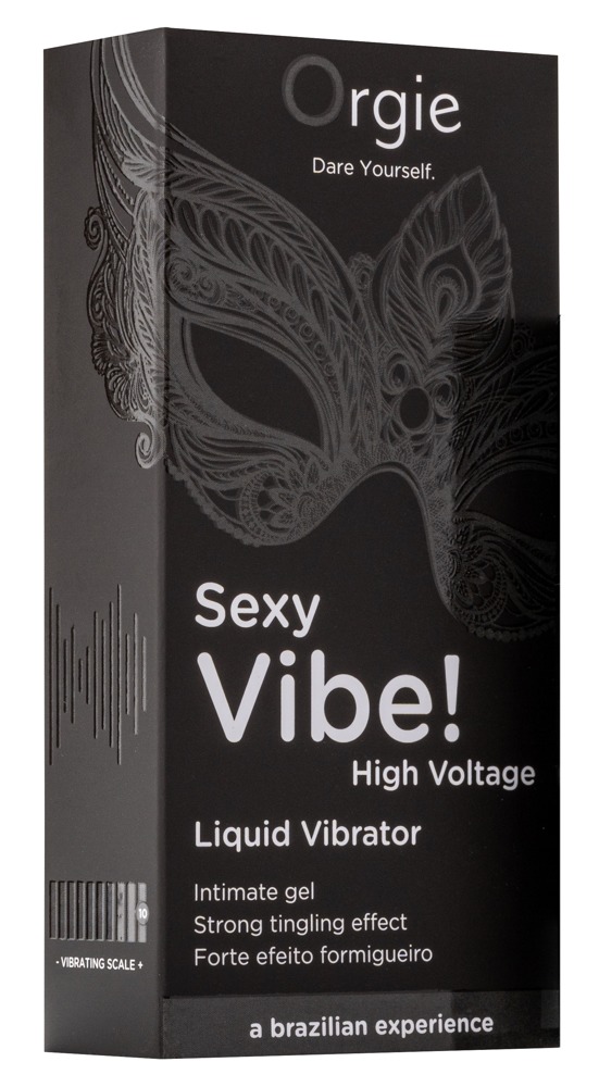 Sexy Vibe High Voltage Gel Stimulator pentru Cuplu 15 ml