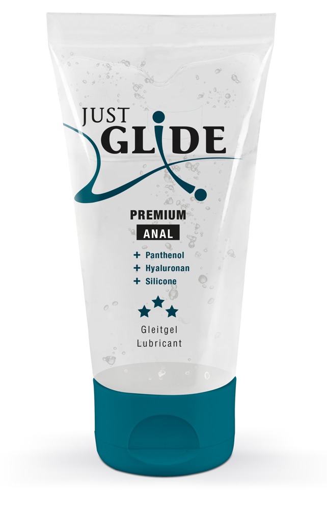 Just Glide Premium Anal Lubrifiant cu Acid Hialuronic și Panthenol