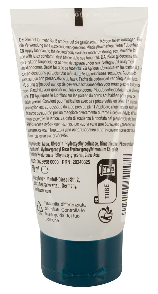 Just Glide Premium Anal Lubrifiant cu Acid Hialuronic și Panthenol - imagine 2