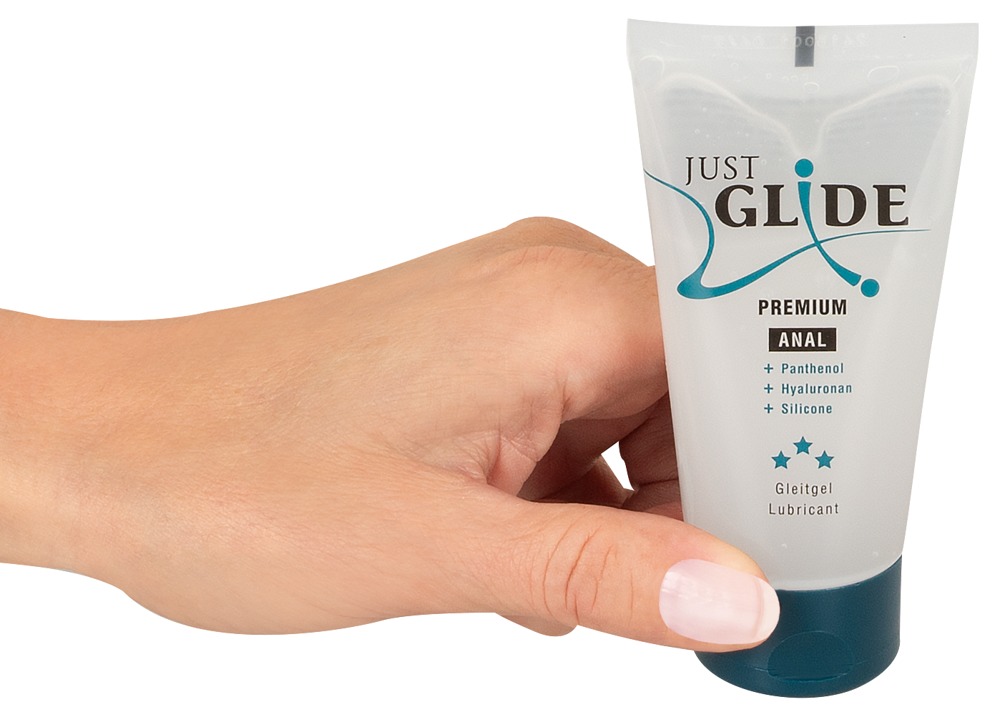 Just Glide Premium Anal Lubrifiant cu Acid Hialuronic și Panthenol - imagine 3