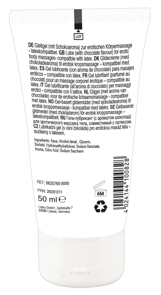 Lick It Chocolate Gel Comestibil pentru Masaj 50 ml - imagine 2