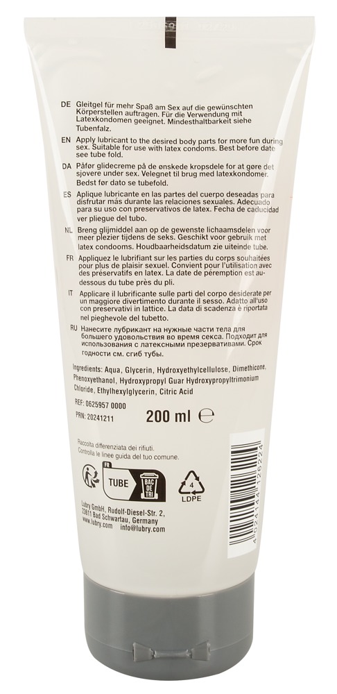 Just Glide Performance Lubrifiant pe Bază de Apă cu Silicon Vegan - imagine 9