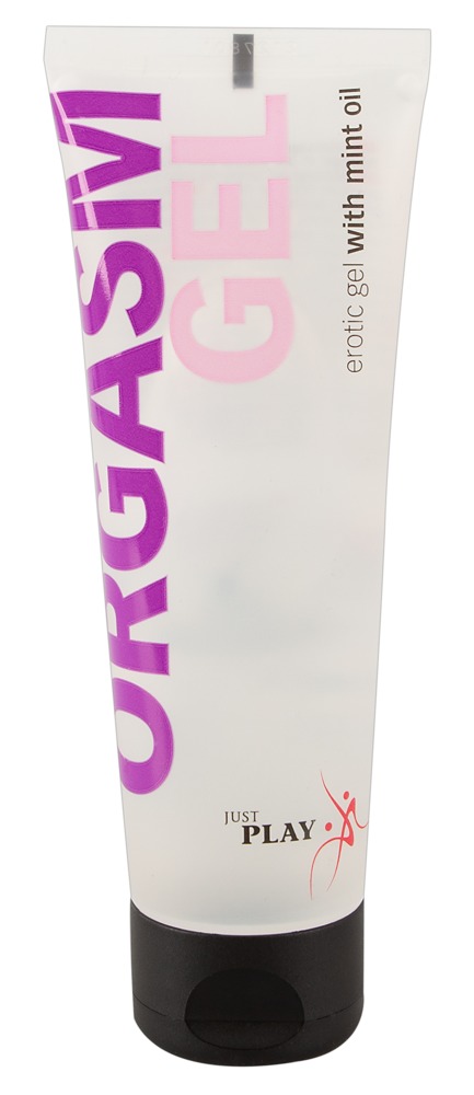 Just Play Orgasm Gel Stimulator pentru Clitoris cu Ulei de Mentă 80 ml