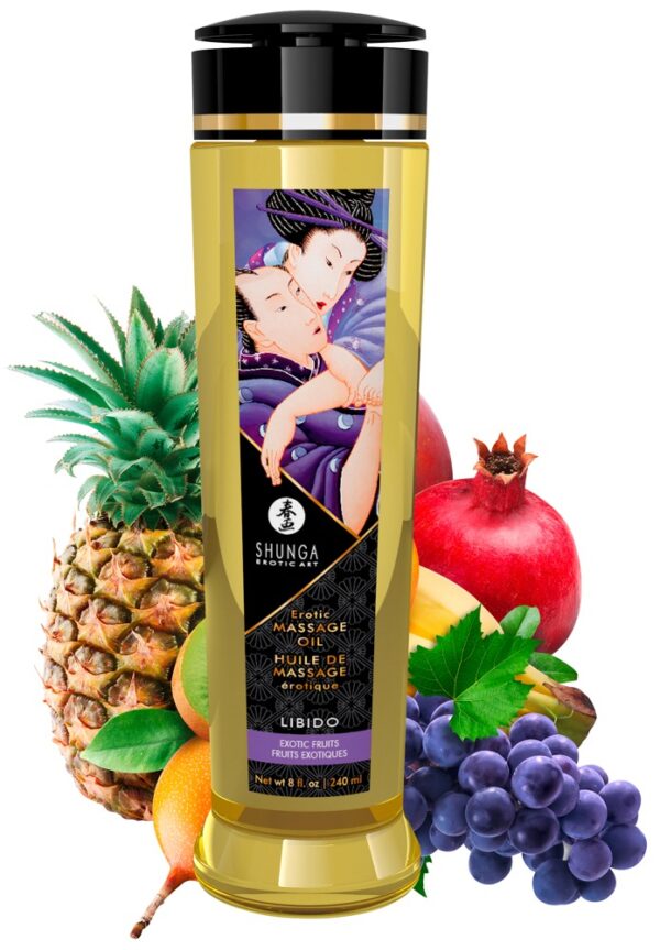 Shunga Aphrodisia Roses Ulei de Masaj Vegan cu Arome 240 ml - imagine 4