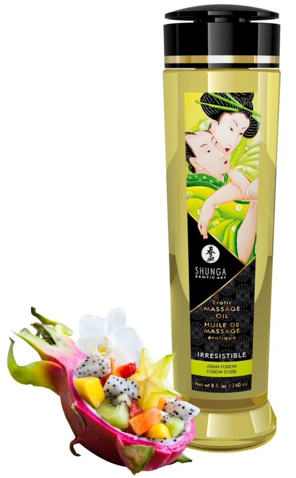 Shunga Aphrodisia Roses Ulei de Masaj Vegan cu Arome 240 ml - imagine 19