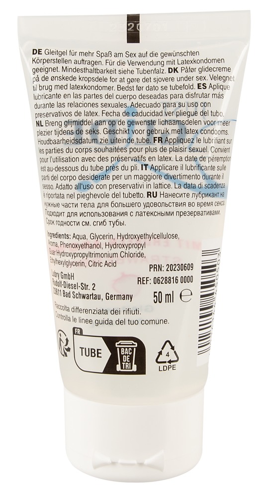 Just Glide Strawberry Lubrifiant pe Bază de Apă cu Aromă de Căpșuni - imagine 2