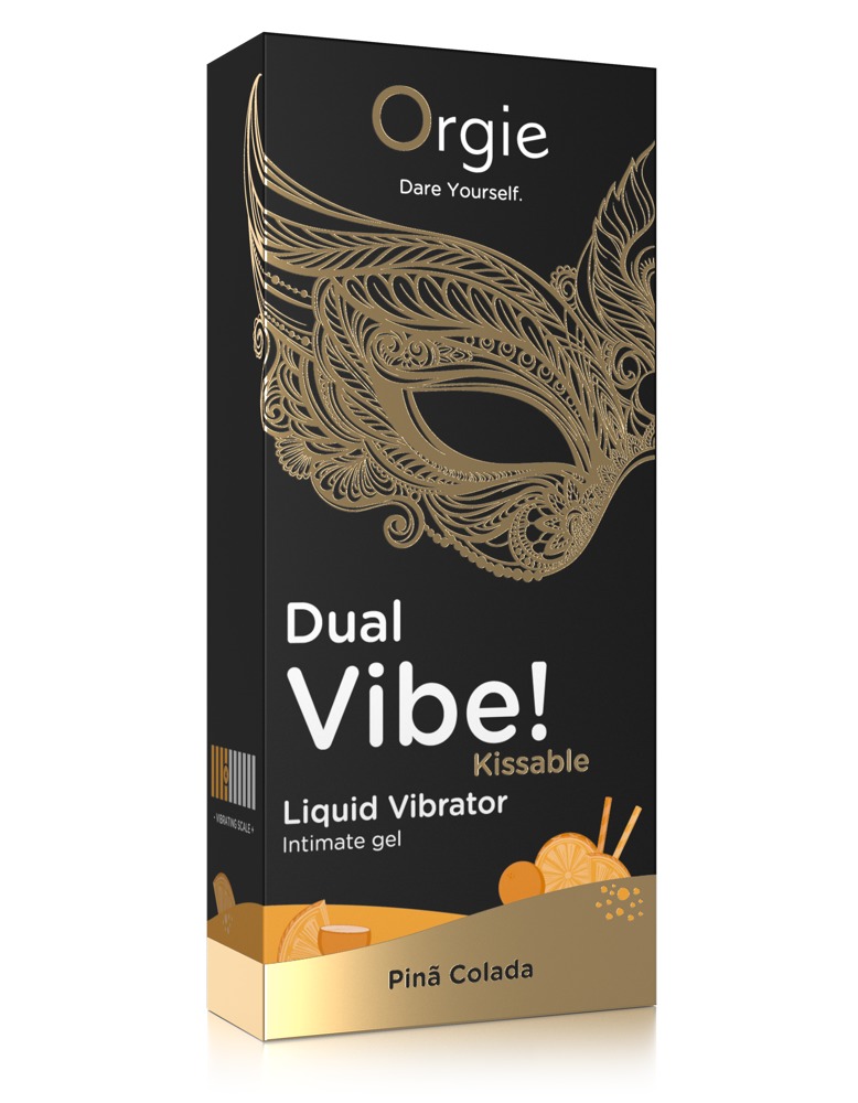 Dublu Vibe Pina Colada Gel Intim cu Efect Vibrant și Aromă Tropicală 15 ml