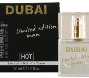 HOT Dubai Man Limited Edition Apă de parfum pentru bărbați cu feromoni 30 ml