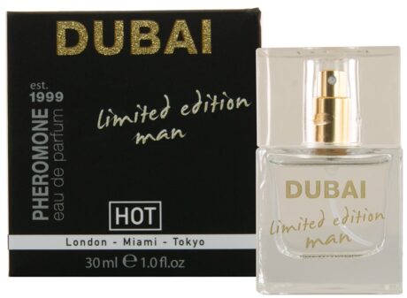 HOT Dubai Man Limited Edition Apă de parfum pentru bărbați cu feromoni 30 ml