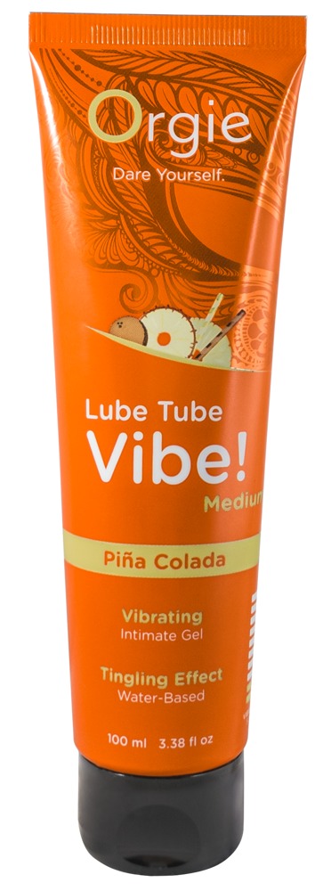 Orgie Tube Vibe Piña Colada Lubrifiant Intim Vibrant pe Bază de Apă 100 ml