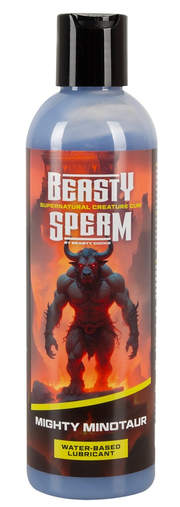 Beasty Cocks Sperm Mighty Minotaur Lubrifiant Vegan 250 ml - imagine 2