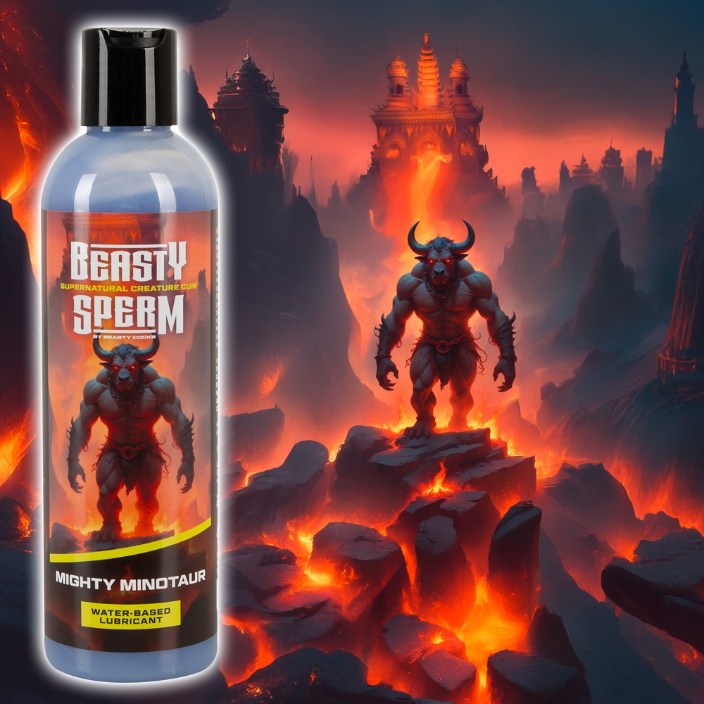 Beasty Cocks Sperm Mighty Minotaur Lubrifiant Vegan 250 ml - imagine 6
