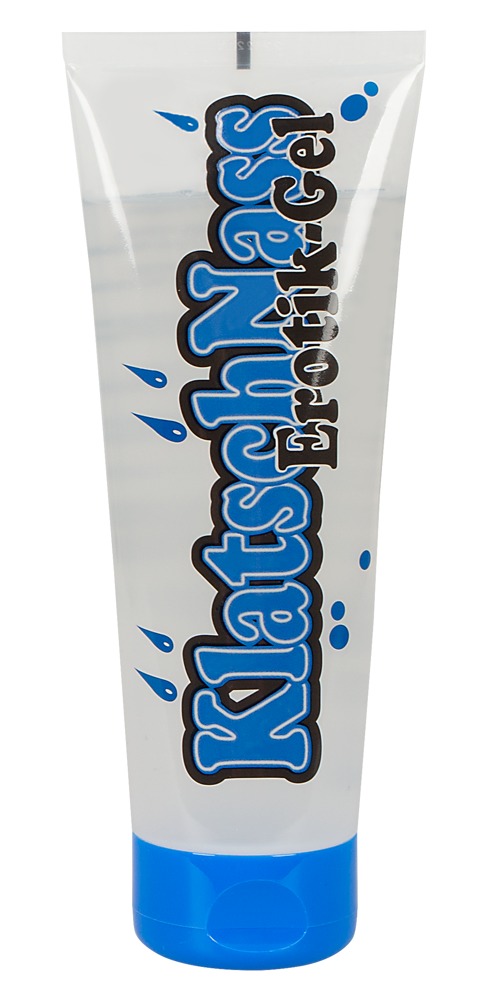 KlatschNass Gel Erotic pentru Masaj pe Bază de Apă cu Acid Hialuronic 240 ml