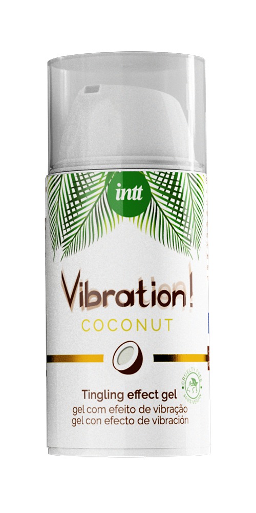 Vibration Coconut 15 ml Gel Intim Vegan cu Efect Vibrant și Încălzire - imagine 2