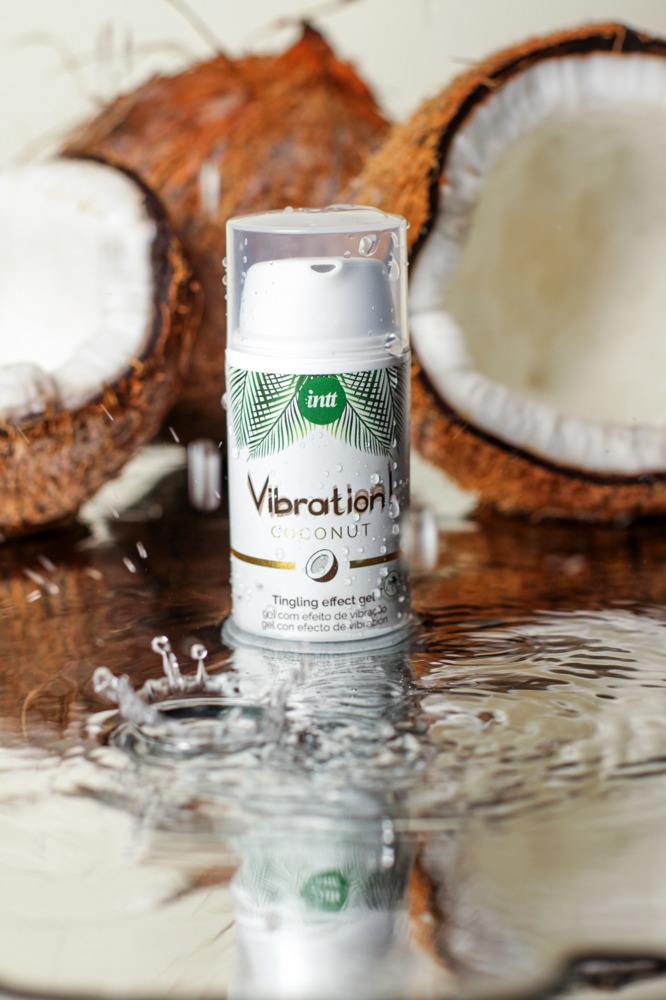 Vibration Coconut 15 ml Gel Intim Vegan cu Efect Vibrant și Încălzire - imagine 4