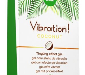 Vibration Coconut 15 ml Gel Intim Vegan cu Efect Vibrant și Încălzire
