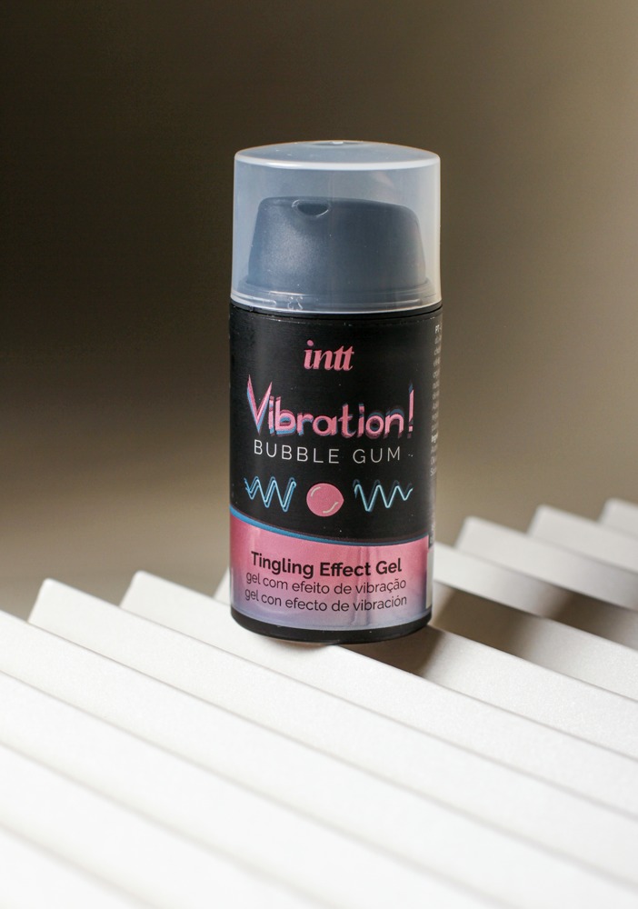 intt Vibration Bubble Gum Gel cu Efect Vibrant și Încălzire 15 ml - imagine 4