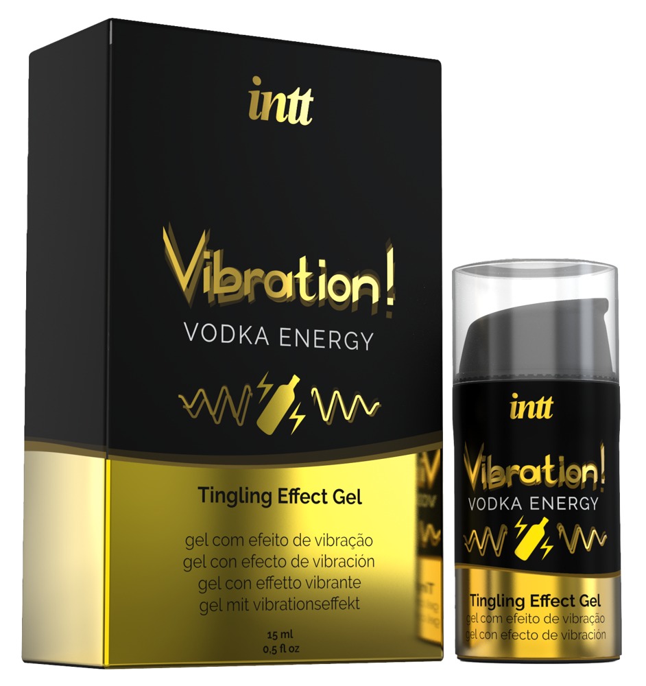 Vibrații! Vodka Energy intt Gel Intim cu Efect Vibrant și Încălzitor 15 ml - imagine 3