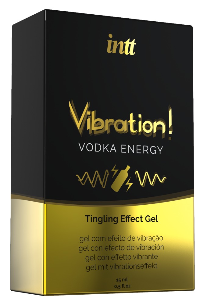 Vibrații! Vodka Energy intt Gel Intim cu Efect Vibrant și Încălzitor 15 ml
