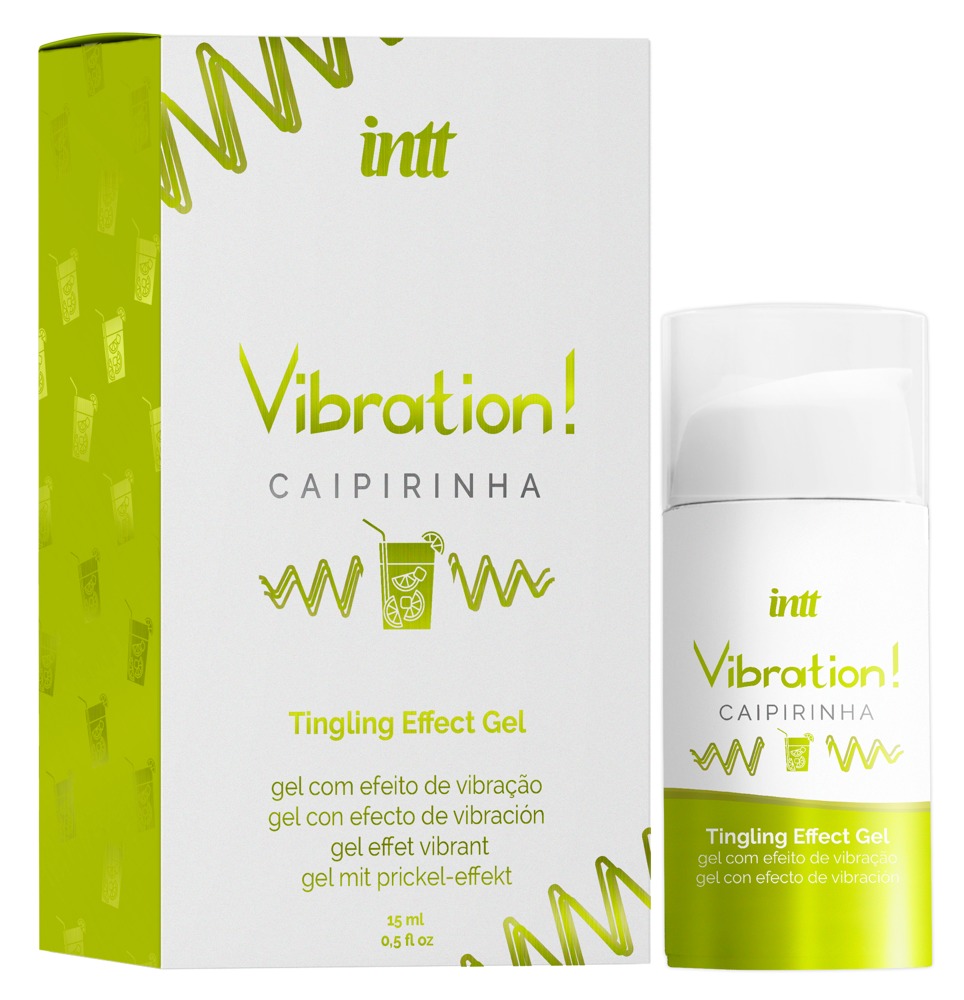 intt Vibration Caipirinha Gel cu Efect Vibrant și Încălzire 15 ml - imagine 3
