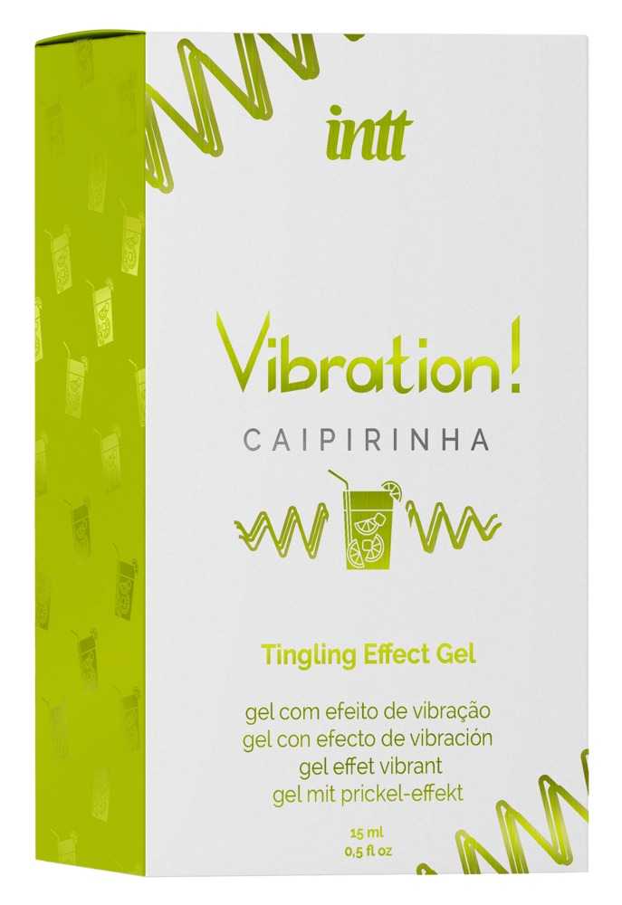 intt Vibration Caipirinha Gel cu Efect Vibrant și Încălzire 15 ml