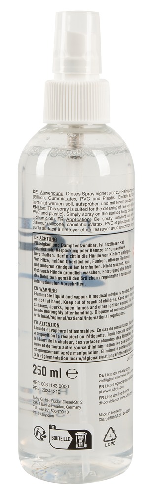 Just Glide Soluție de Curățare pentru Jucării 250 ml - imagine 3
