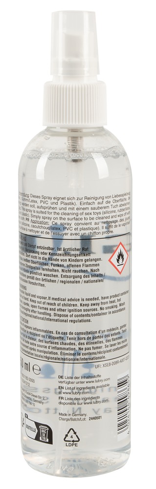 Just Glide Soluție de Curățare pentru Jucării 250 ml - imagine 4