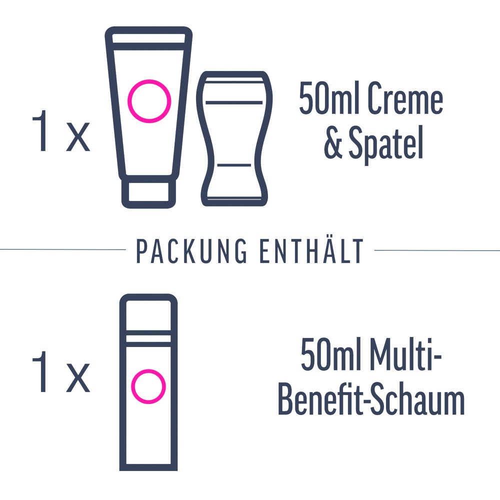 Veet EXPERT Set pentru Epilare Intimă cu Cremă și Spumă 2 x 50 ml - imagine 6
