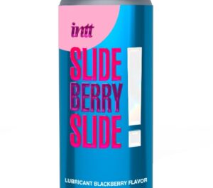INTT Slide Berry Slide! Lubrifiant cu Aromă de Mure pe Bază de Apă, 100 ml