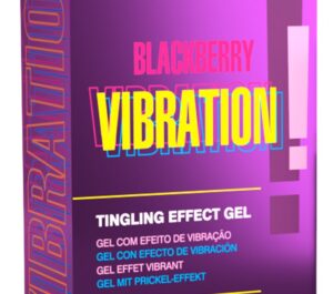 Vibrații Blackberry! Gel Intim cu Efect de Furnicături și Aromă de Mure 15 ml