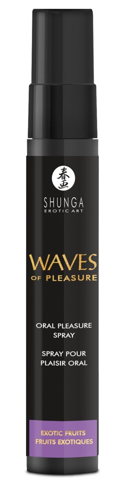 Waves of Pleasure Exotic Shunga Spray Oral cu Aromă de Fructe Exotice 20 ml - imagine 3