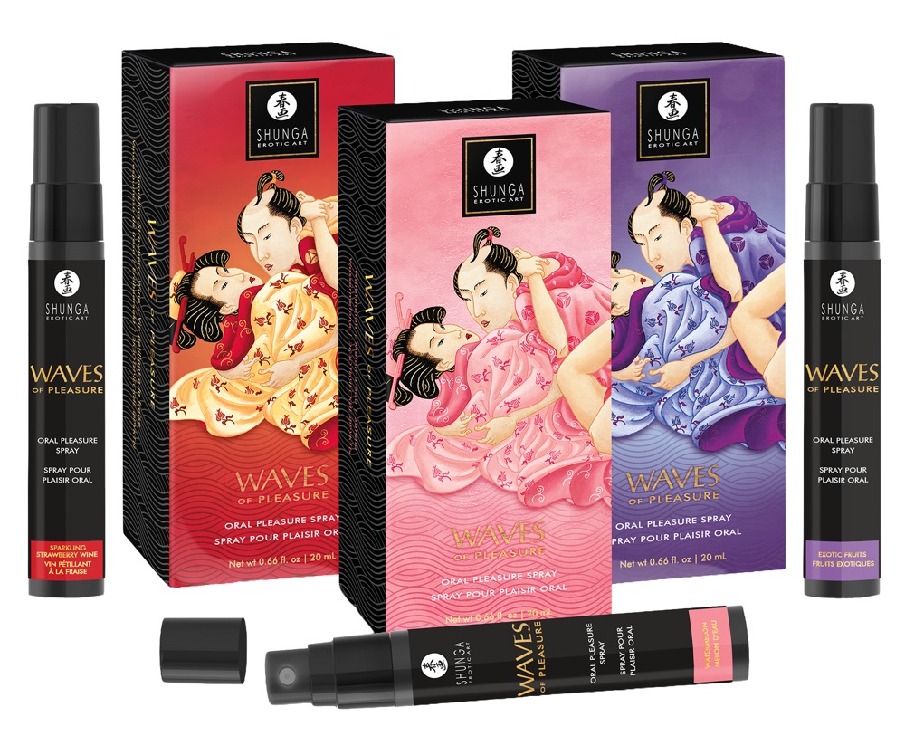 Waves of Pleasure Exotic Shunga Spray Oral cu Aromă de Fructe Exotice 20 ml - imagine 6