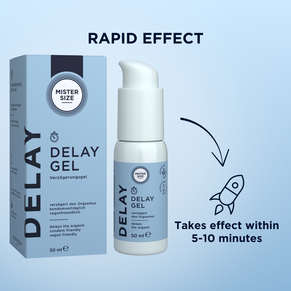 Mister Size Delay Gel pentru Întârzierea Ejaculării 50 ml - imagine 7