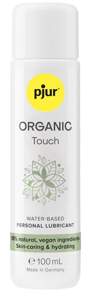 pjur ORGANIC Touch Lubrifiant Vegan pe Bază de Apă 100 ml