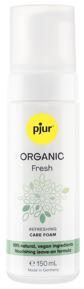 pjur ORGANIC Fresh Spumă pentru Igiena Intimă Vegană 150 ml