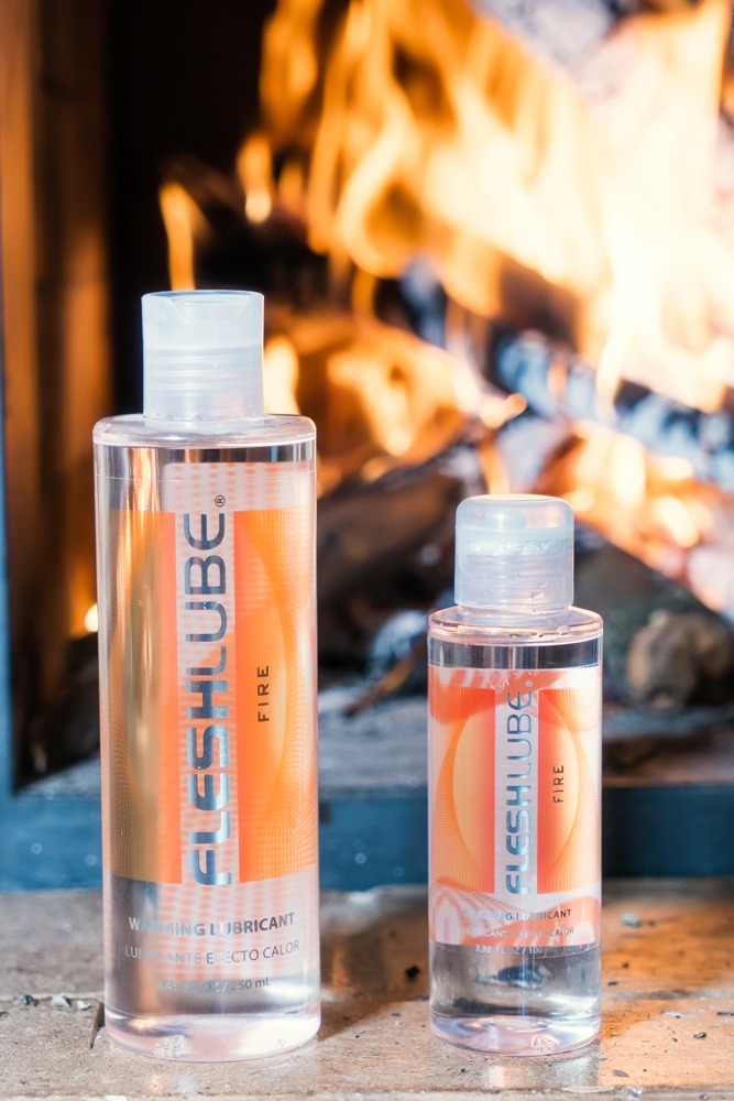 FleshLube Fire Lubrifiant pe Bază de Apă cu Efect de Încălzire - imagine 2
