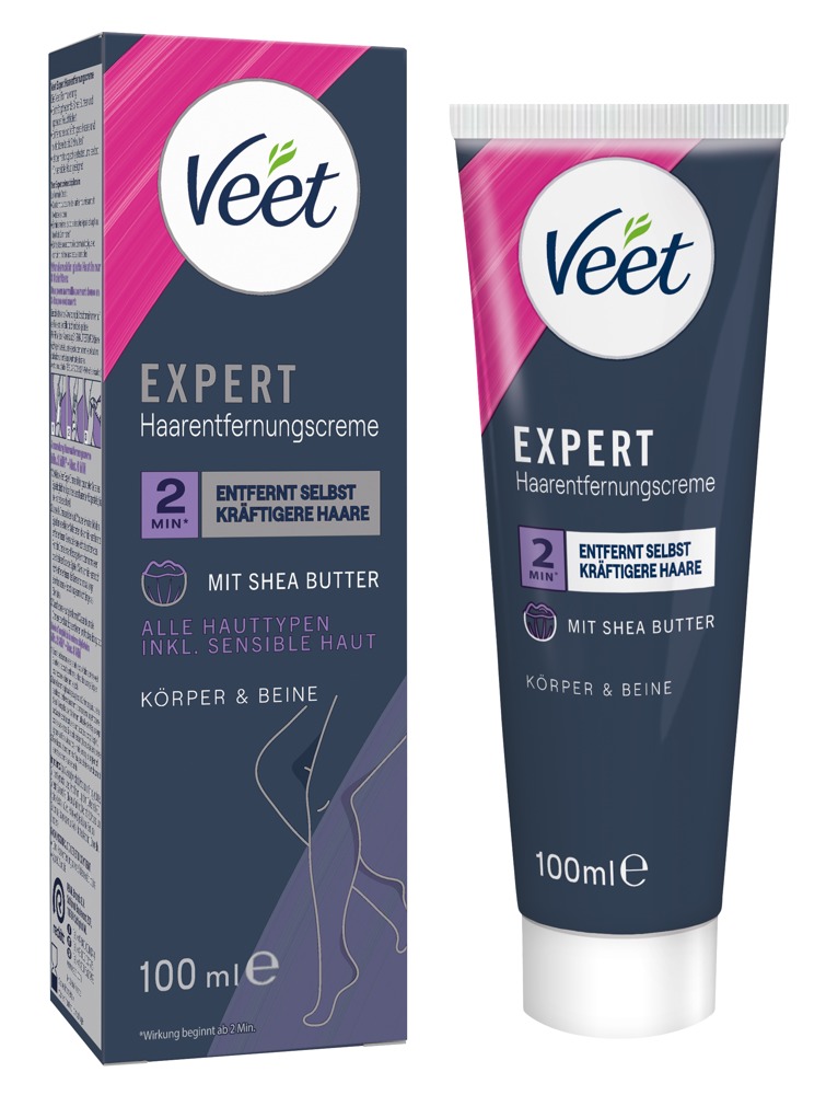 Veet EXPERT Body&Legs Cremă Depilatoare pentru Corp și Picioare 100 ml - imagine 2