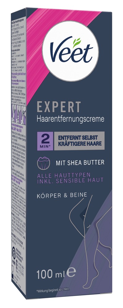 Veet EXPERT Body&Legs Cremă Depilatoare pentru Corp și Picioare 100 ml